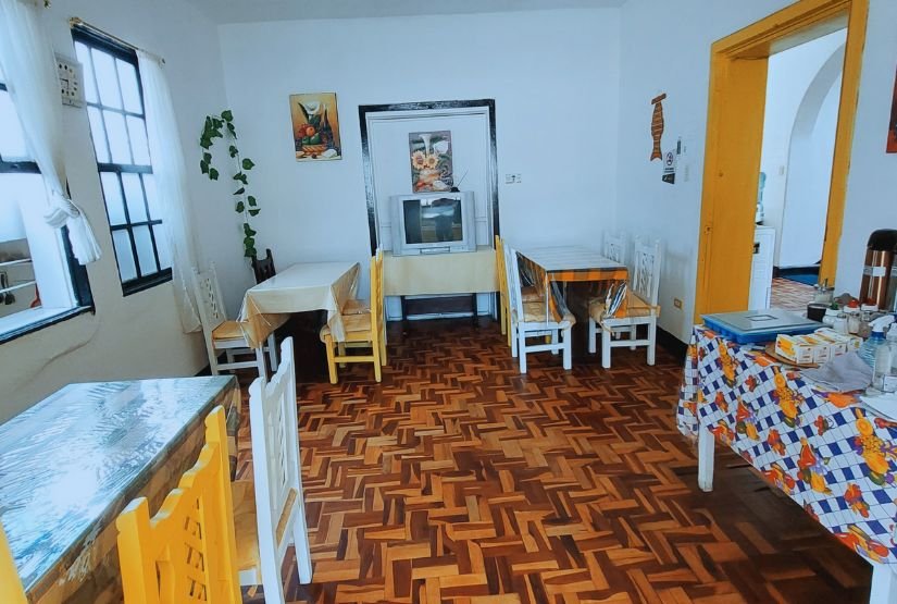 hostal galapagos natural life dinning room